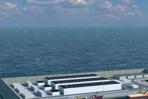 Данія планує побудувати в Північному морі «енергетичний острів» з вітрогенераторами