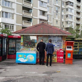 В Украине запретили устанавливать МАФы на тротуарах