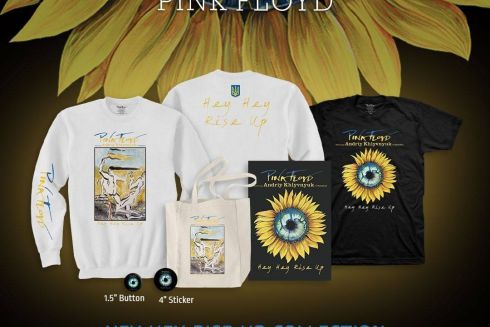 Группа Pink Floyd выпустила благотворительный мерч в поддержку Украины