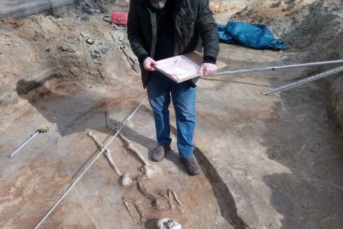 В Чернигове обнаружили давние захоронения на месте могильника времен Киевской Руси