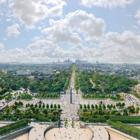 Єлисейські поля в Парижі планують перетворити на сад до 2030 року: відео