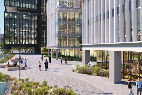 Бізнес-парк на Жилянській проєктуватимуть нідерландські бюро MVRDV і Orange Architects