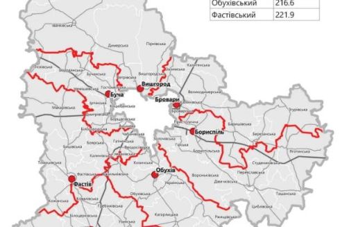 Буде легше запам'ятати: Рада затвердила сім нових районів Київської області