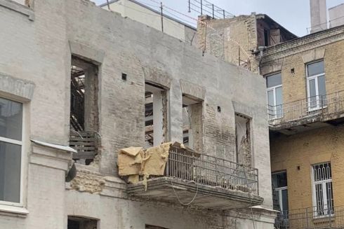 Историческую памятку на Рейтарской снова начали разбирать