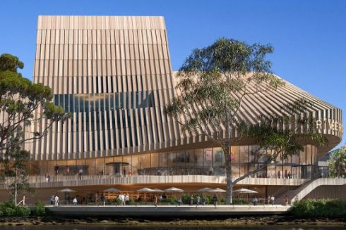 У Сіднеї зведуть театр із фасадом, що повторює вигини річки