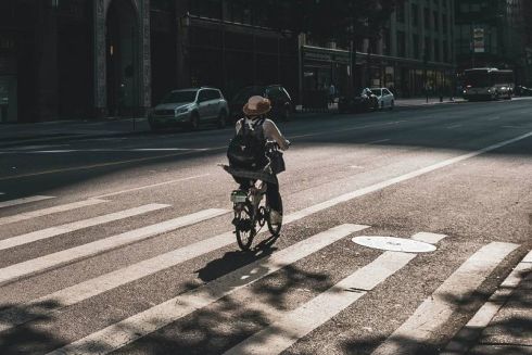 Велосипедистам дозволили рух смугою для громадського транспорту