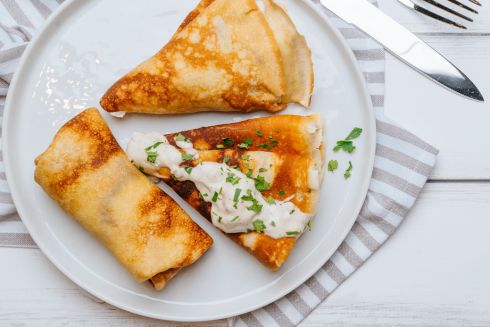 Як італійці готують смачні млинці креспеле