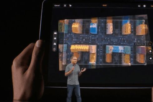 Лівий берег Києва показали на презентації iPad