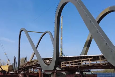 Київ витратить 20 млн гривень на добудову моста-хвилі на Оболоні