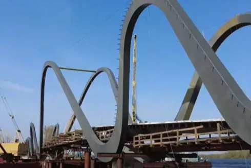 Київ витратить 20 млн гривень на добудову моста-хвилі на Оболоні