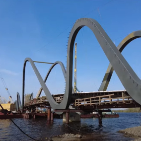 Київ витратить 20 млн гривень на добудову моста-хвилі на Оболоні