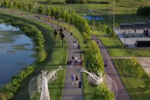 Дивіться, як зараз виглядає відремонтована ірпінська набережна