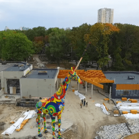 Київський зоопарк: як проходить реконструкція