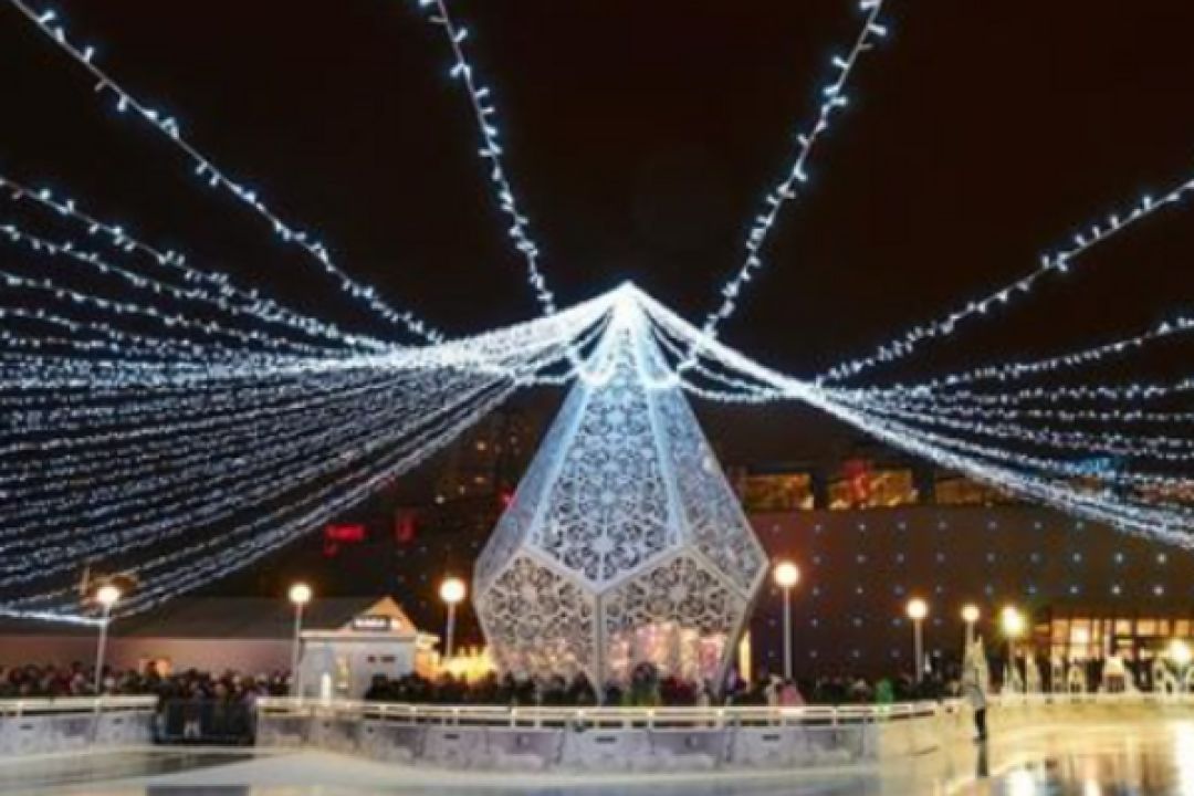 Біля ТРЦ River Mall відкриється "Кришталева ковзанка": що там буде