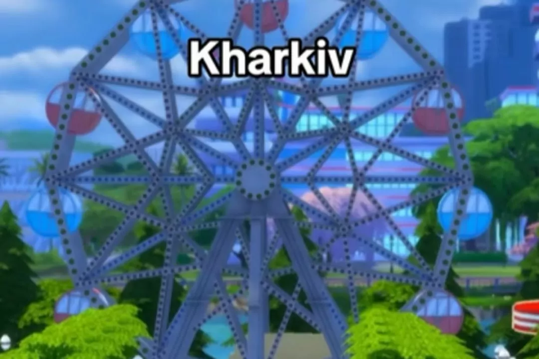 Блогерка з Харкова відтворила рідне місто у грі Sims 4