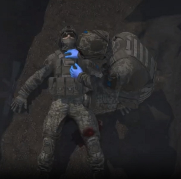 Українські розробники запустили застосунок, який безкоштовно навчає тактичній медицині