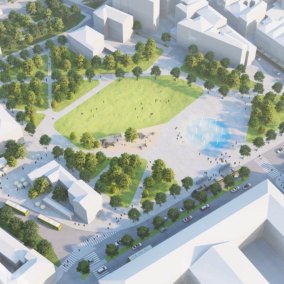Замість ринку "Добробут" у центрі Львова планують організувати громадський простір
