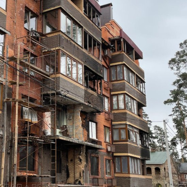 Наблюдать за восстановлением Киевщины теперь можно на интерактивной карте от United24 и ЛУН