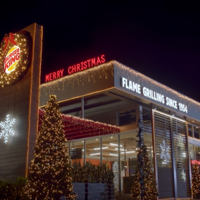 Burger King отметил Рождество в июле, чтобы быстрее закончить 2020 год