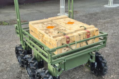 Виготовлений в Україні робот з шістьма двигунами пройшов випробування та скоро поїде на фронт