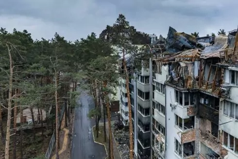 Украинцы создали проект с панорамными фото из разрушенных городов Киевщины