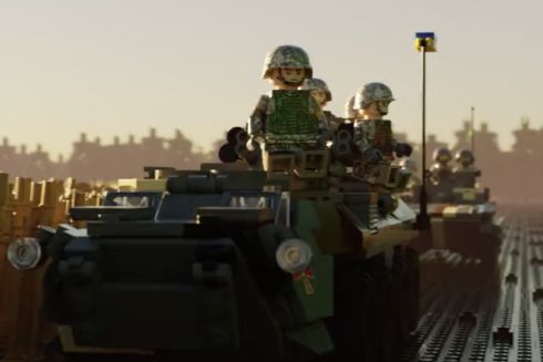 Видео. Ритейлер LEGO создал ролик-поздравление Украины с Днем Независимости