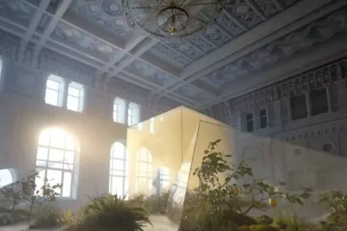 Смотрите ролик, который сняли для рекламной кампании Bombay Sapphire в Киеве