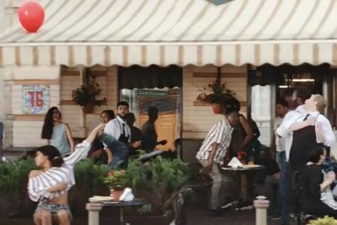 Смотрите, какую рекламу сняли для британской букмекерской конторы в киевском заведении