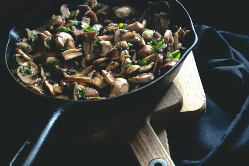 Грибная закуска на скорую руку