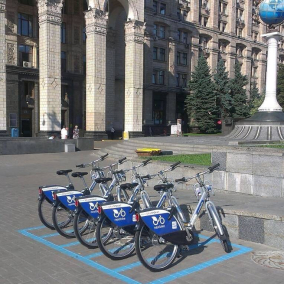 У Києві з'являться нові станції муніципального велопрокату