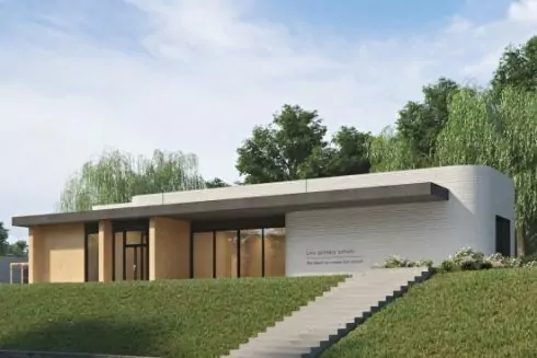 Первую в Украине школу, строящую с помощью 3D-принтера, построят уже в июне