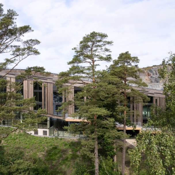 У Швеції звели громадський центр із дахом, що імітує лісовий схил