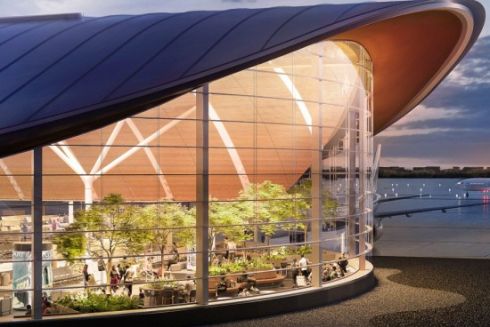 У Чикаго зведуть термінал аеропорту з озелененими залами очікування і панорамним фасадом