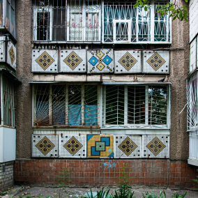 Смотрите фото уникальных балконных мозаик Украины, которые исследует мужчина из Одессы
