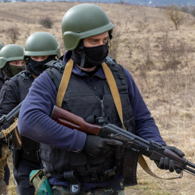 В Киеве сформировали отдельный стрелковый батальон