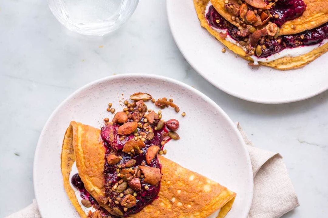 Солодкий омлет — смачний сніданок від Марко Черветті