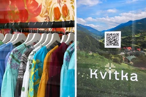 В Париже открылся концепт-стор Kvitka с одеждой украинских брендов