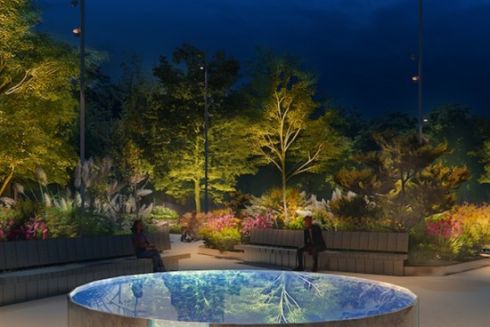 У Терапевтичному саду на ВДНГ створять освітлення з ефектом заходу сонця