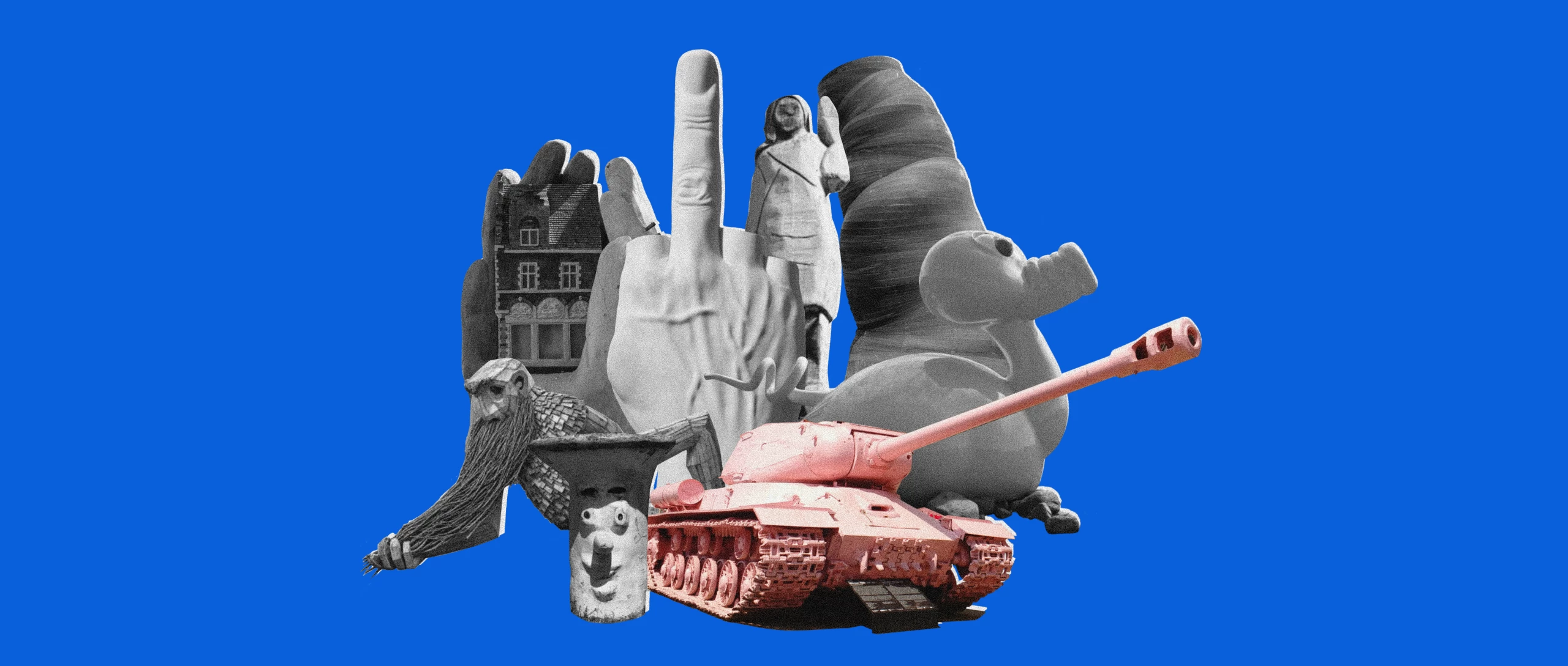 Мауріціо Каттелан чи Віталій Кличко: як добре ви тямите в міському мистецтві?