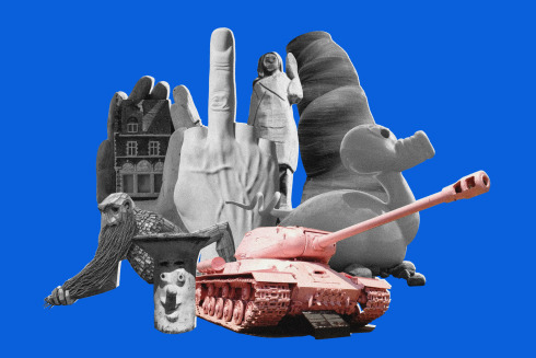 Мауріціо Каттелан чи Віталій Кличко: як добре ви тямите в міському мистецтві?