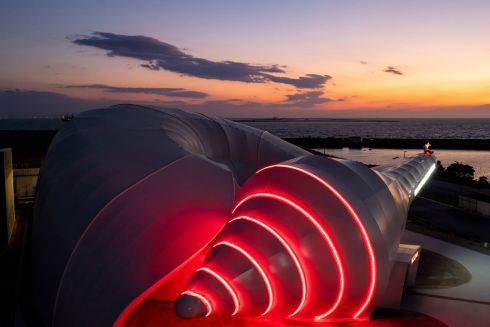 Павільйон у формі гігантської мушлі створили для Expo 2025