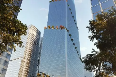 В Нью-Йорке достроили последний этаж 300-метрового небоскреба, в котором будет штаб-квартира Pfizer: визуализации