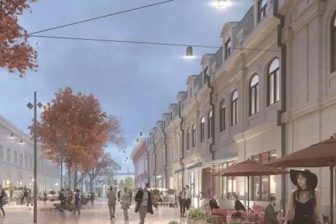 Вулицю Сагайдачного почнуть реконструювати наприкінці весни. Що там буде