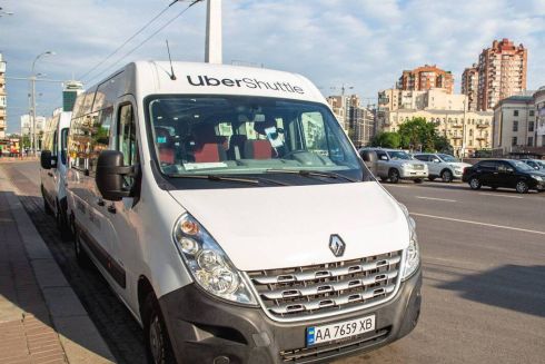 Сервіс Uber Shuttle припиняє роботу в Києві