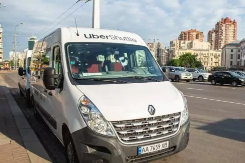 Сервис Uber Shuttle прекращает работу в Киеве