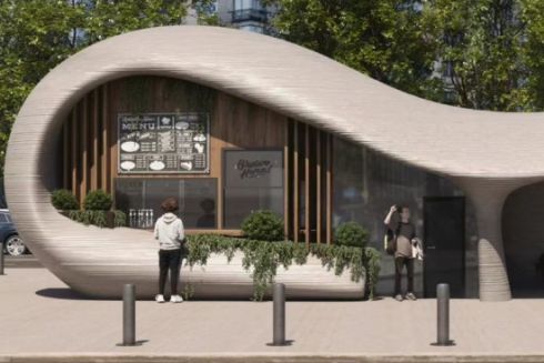 У Києві зведуть футуристичну зупинку-укриття від Makhno Studio: як вона виглядатиме