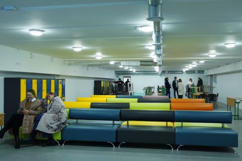 Фото: У ліцеї на Київщині облаштували сучасне укриття