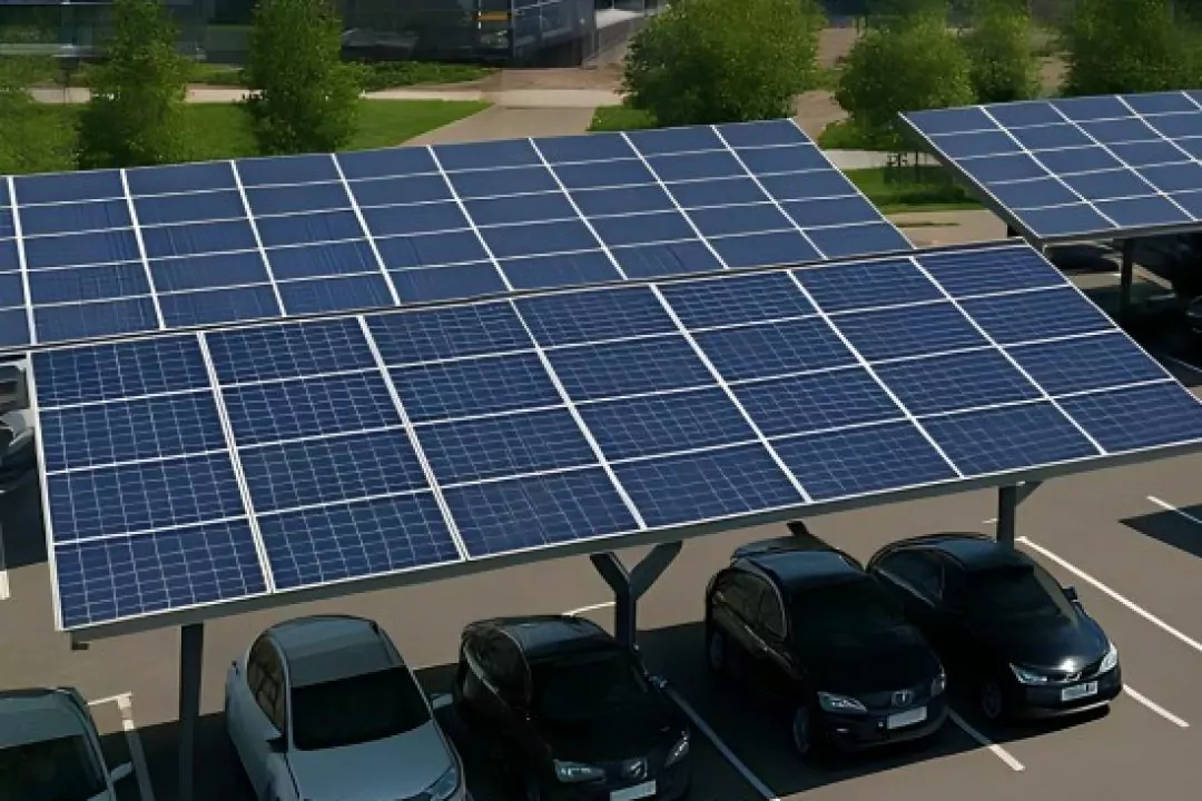UNIT.City запускає одну з найбільших сонячних електростанцій над паркінгом в Україні