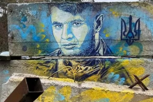 В окопе и на блокпосту: французский художник Кристиан Гэми нарисовал портреты Дмитрия Коцюбайло &laquo;Да Винчи&raquo;