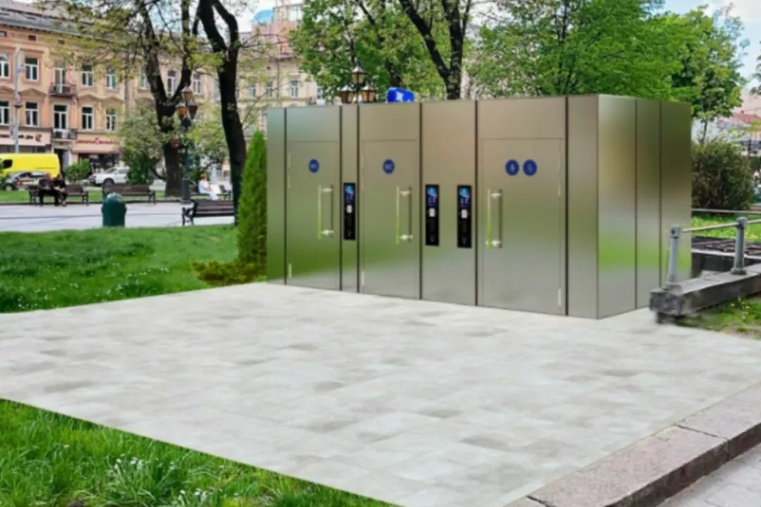 У центрі Львова встановлять нові модульні вбиральні з оплатою карткою